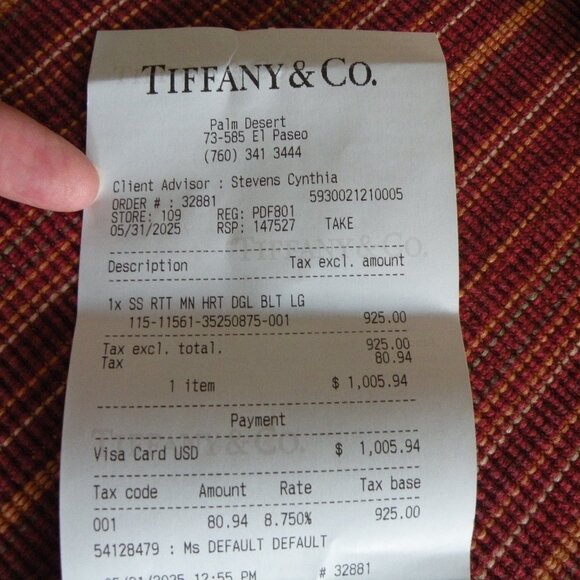 NEW Mini Heart Huggie Hoop Earrings Return to Tiffany & Co Solid 925 Silver - Picture 14 of 15